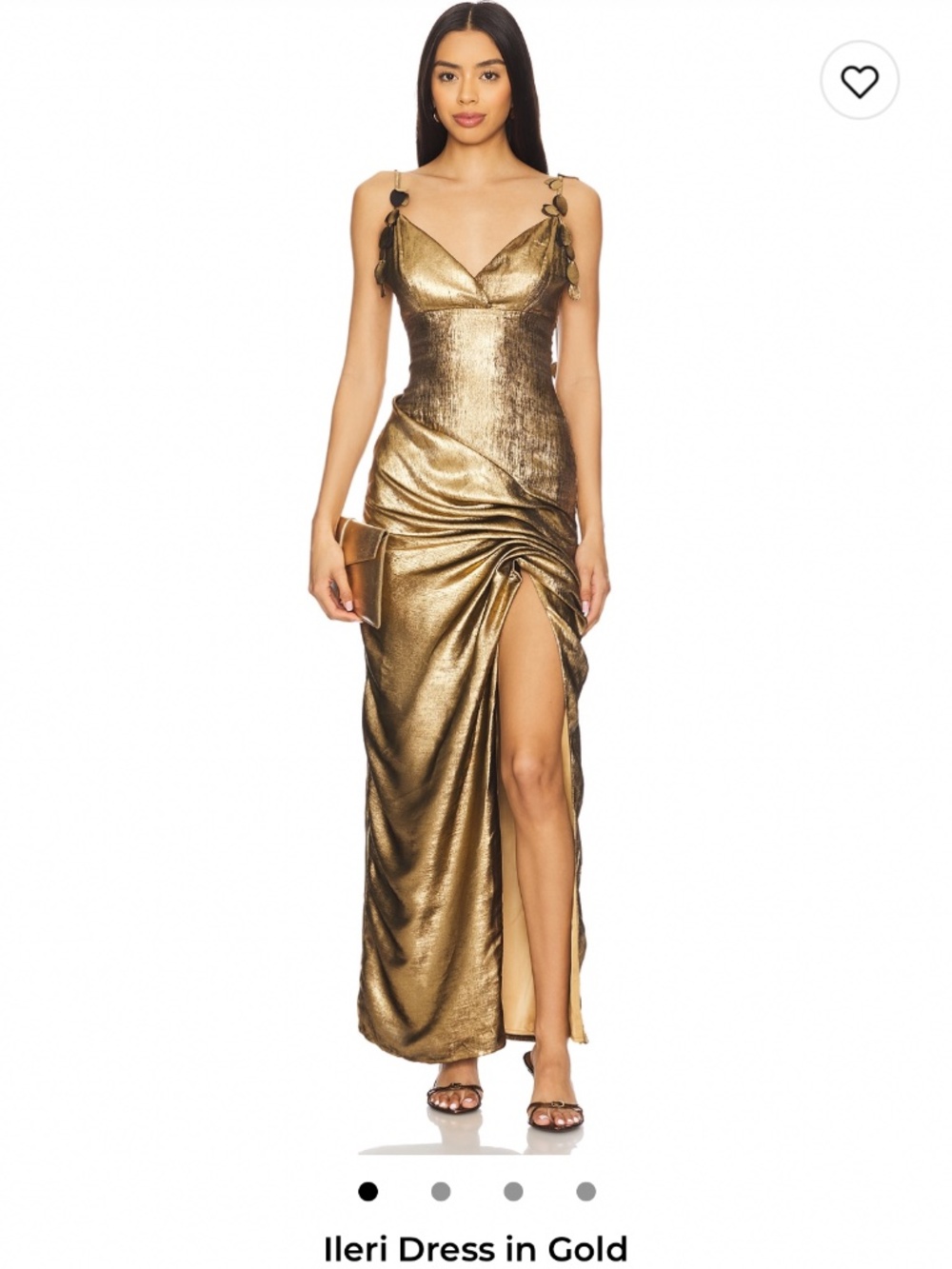 Ileri Dress in Gold